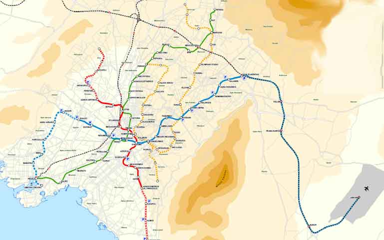 metropolita-atene-mappa